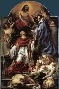St Charles Cares for the Plague Victims of Milan JORDAENS, Jacob